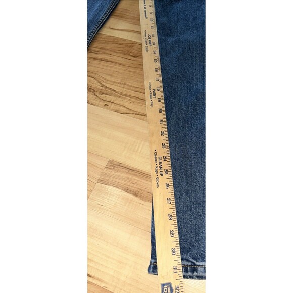 Levis 514 Jeans Mens 34x32 Blue Straight Fit Denim Medium Wash Casual - Picture 8 of 11